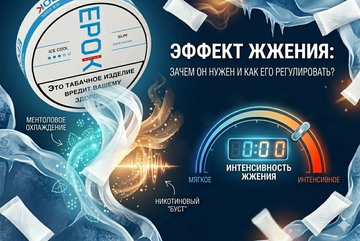 Эффект жжения жевательного табака: зачем он нужен и как его регулировать? Эффект жжения жевательного табака: зачем он нужен и как его регулировать?